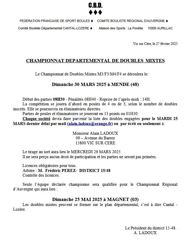 Mixte 2025